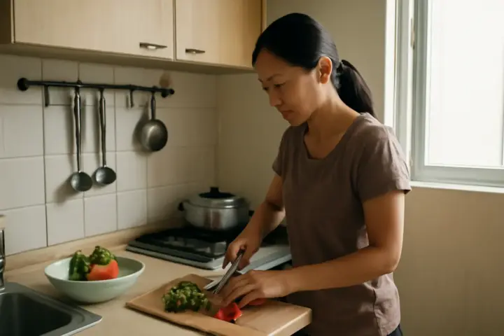Bếp nhỏ và ít thời gian: sắp xếp để nấu được mỗi ngày