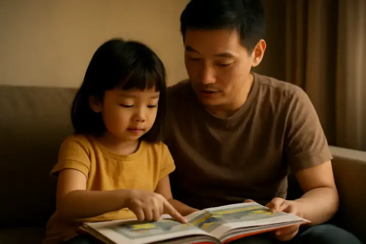 Đọc sách cùng con: cách đọc quan trọng hơn số lượng sách