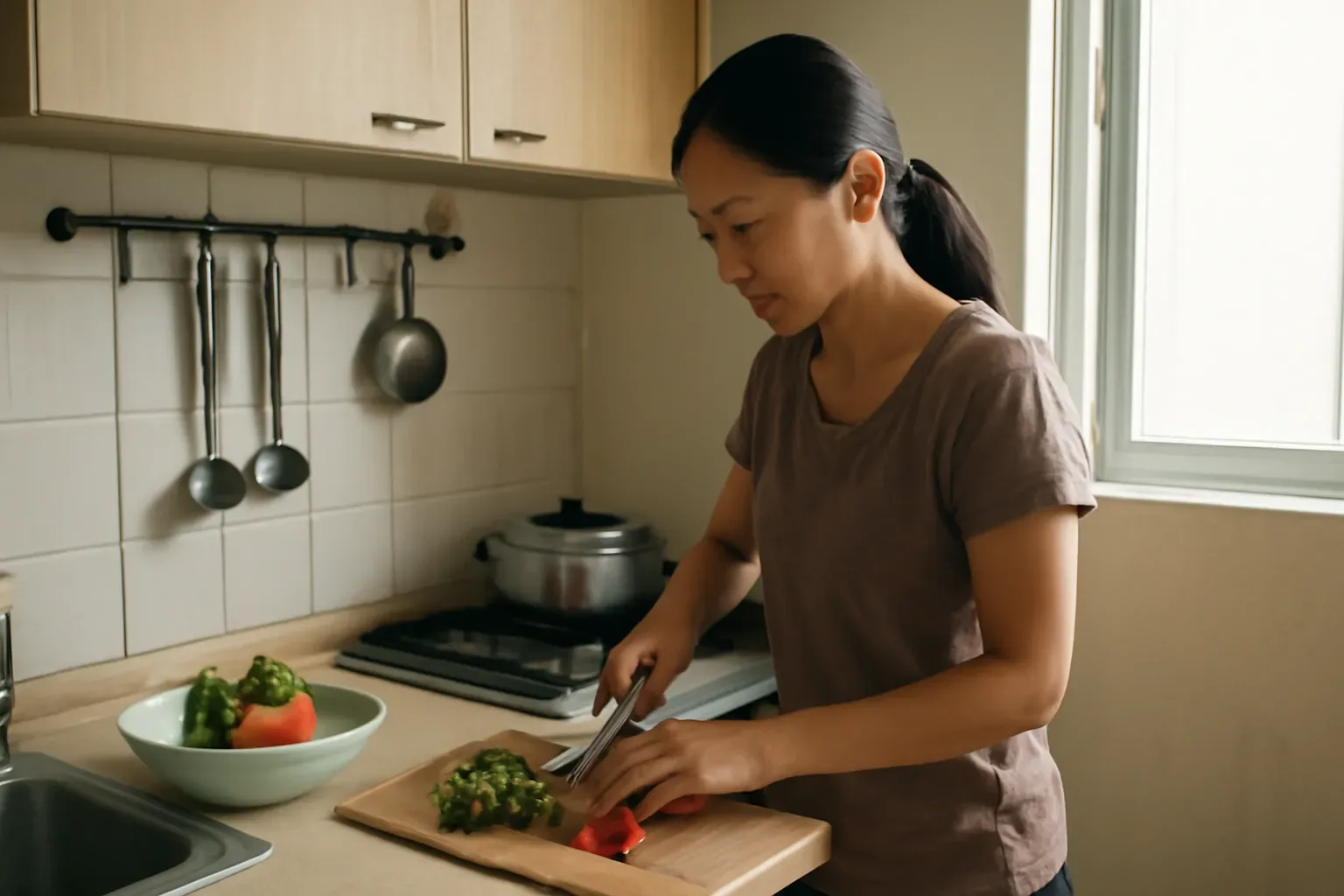 Bếp nhỏ và ít thời gian: sắp xếp để nấu được mỗi ngày